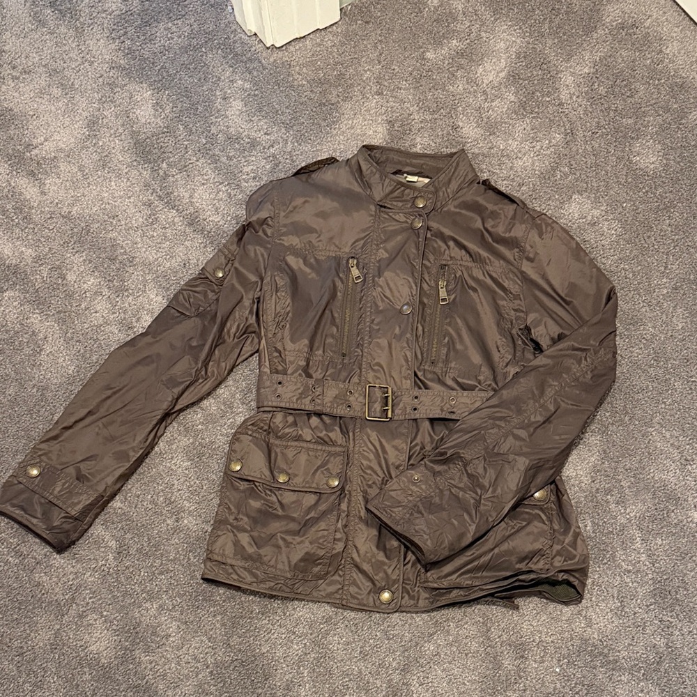 Burberry Brit Dark Green Utility Jacket